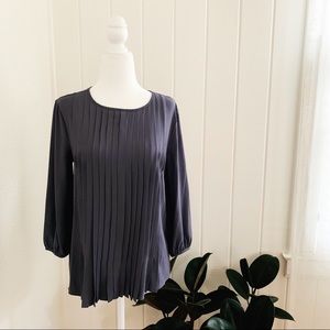 Pleated Ann Taylor Top